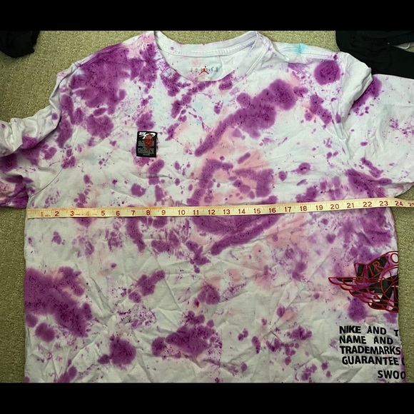 Air Jordan Logo Tie Dye Vintage Shirt Size XXL - Picture 7 of 7